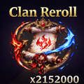 Clan rerolls (100K)